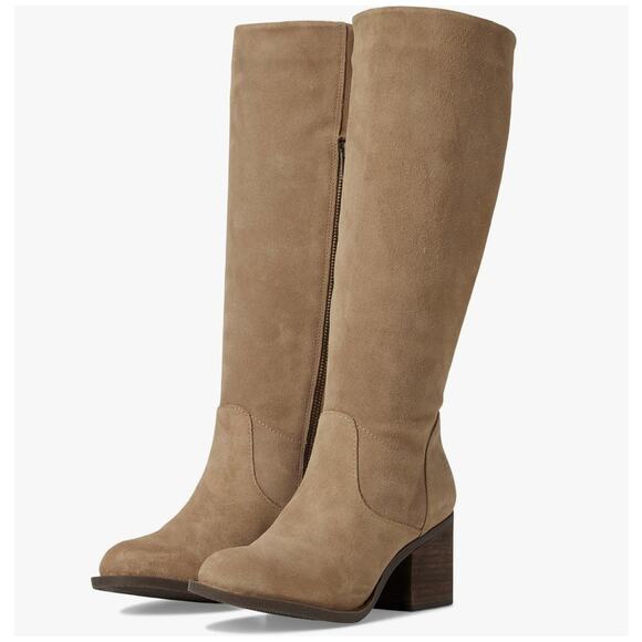 Born Women's Thea Boots Natural Dijon Suede Size 8 NWOB Comfy Long-lasting - Picture 1 of 12
